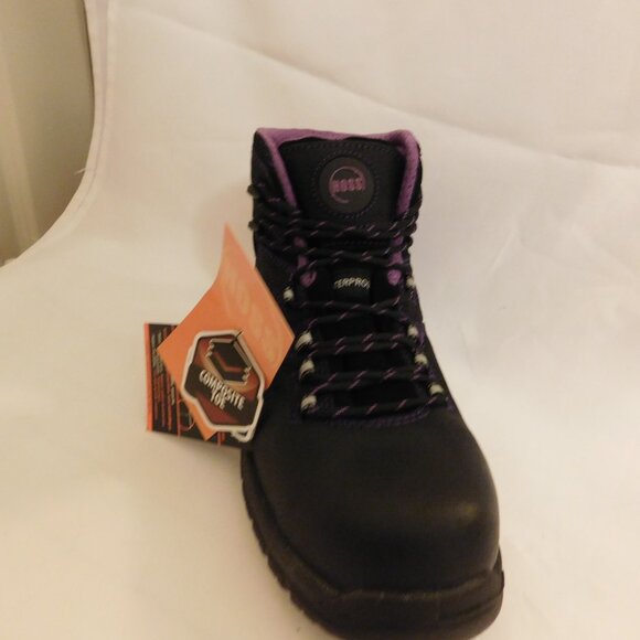 Brand New, HOSS Women's Size 9 D (W) Work Boot with Composite Toe - Picture 3 of 5